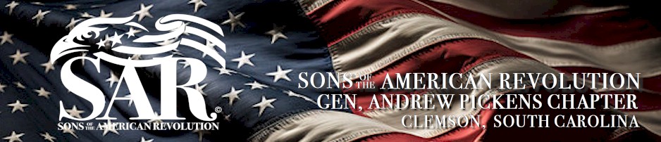 Gen. Andrew Pickens Chapter SCSSAR